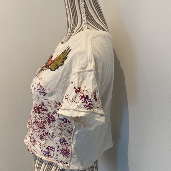 Free People Crop T-Shirt - S - NWOT💫 - Picture 3 of 8